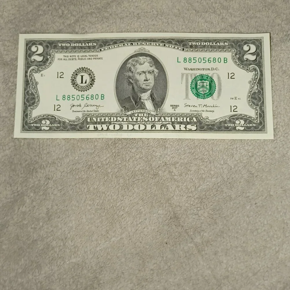 Sequential $2 bills 50 and all